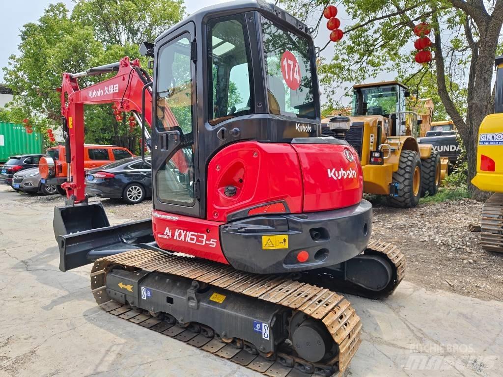 Kubota KX 163-5 Pásová rýpadla