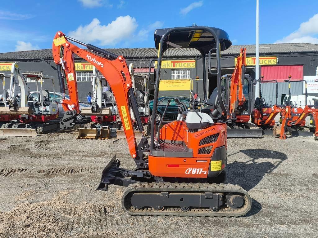 Kubota U 17-3 Mini rýpadla < 7t