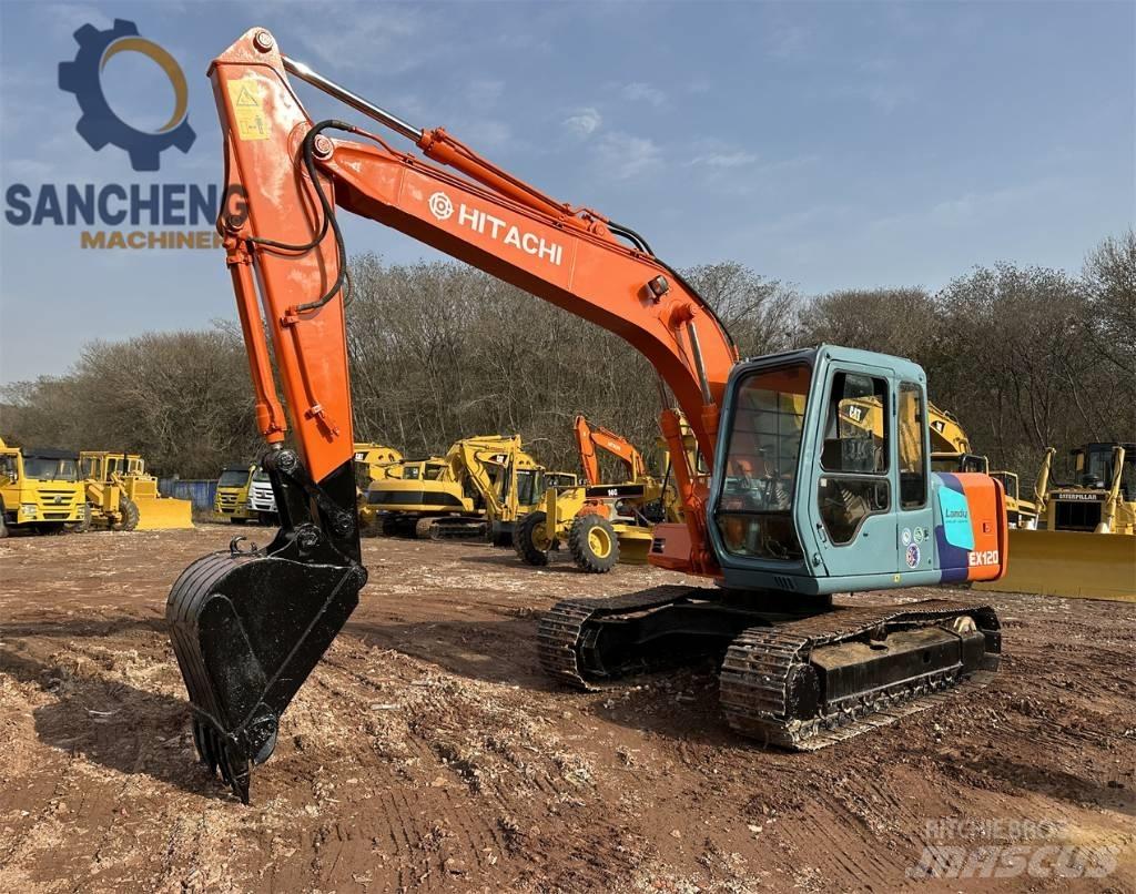 Hitachi EX 120 Pásová rýpadla