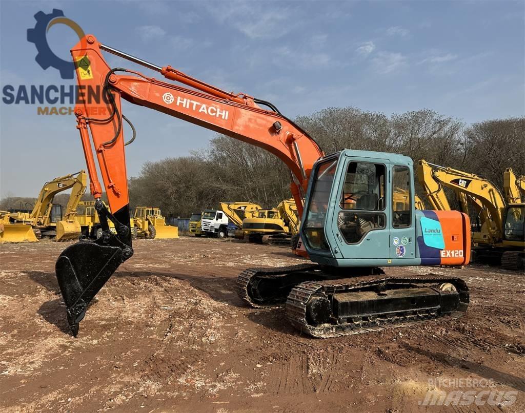 Hitachi EX 120 Pásová rýpadla