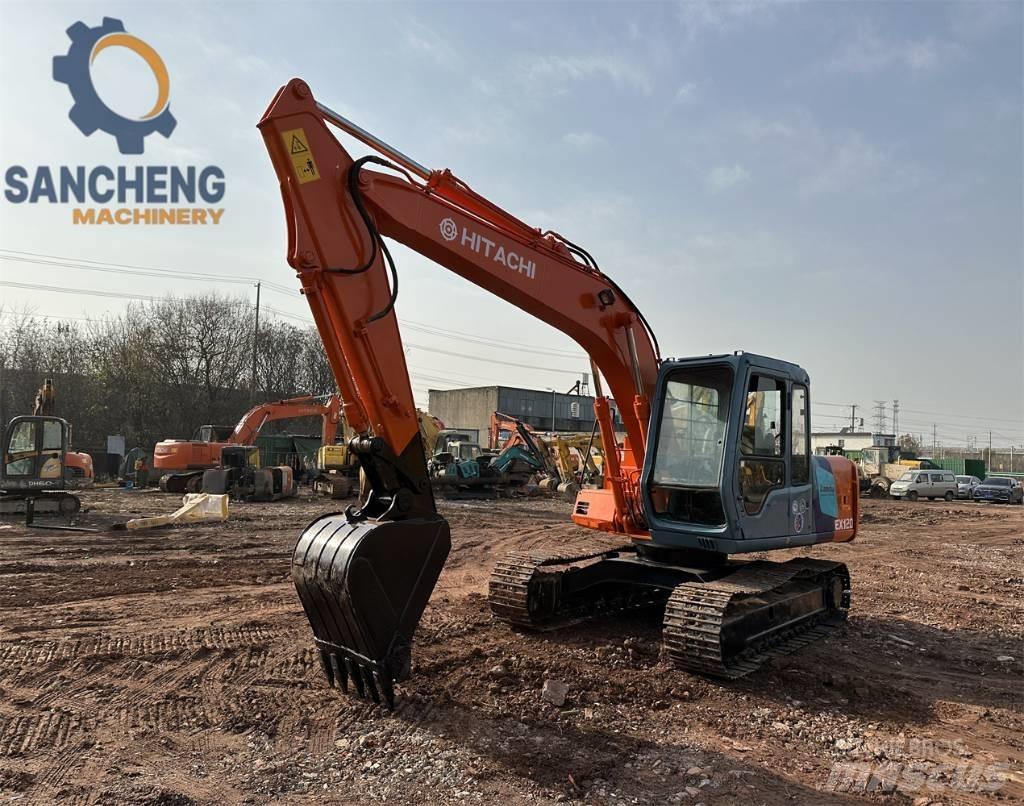 Hitachi EX 120 Pásová rýpadla
