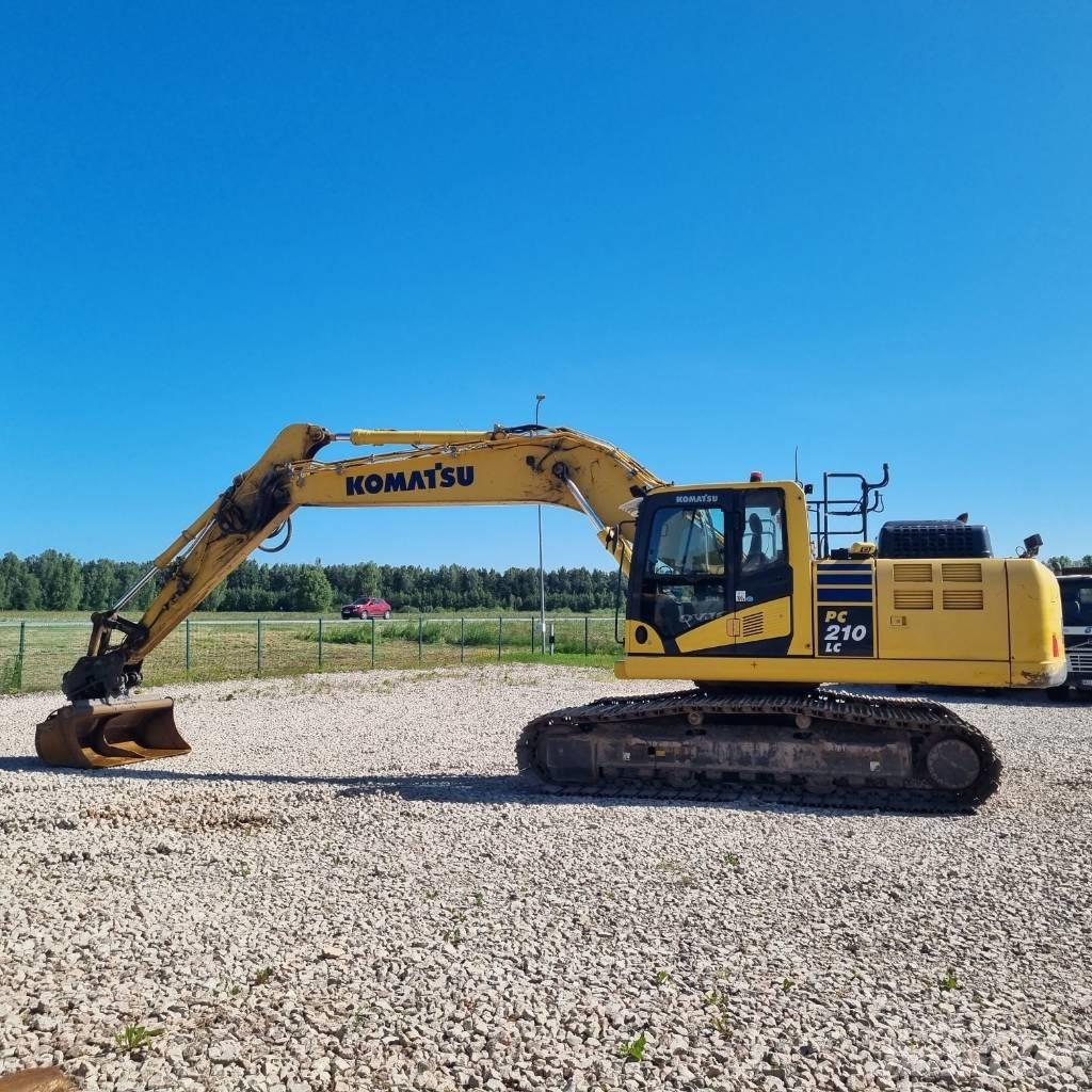 Komatsu PC 210 LC-11 Pásová rýpadla