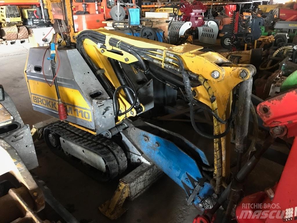 Brokk BM110E Mini rýpadla < 7t