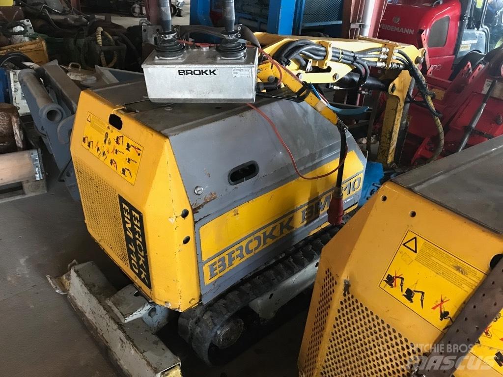 Brokk BM110E Mini rýpadla < 7t