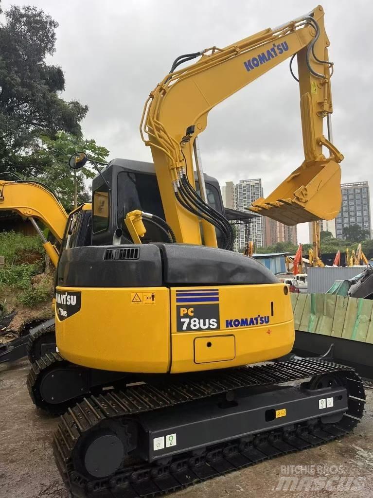 Komatsu PC 78 US Pásová rýpadla