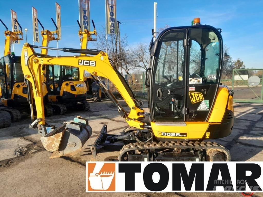 JCB 8026 CTS Mini rýpadla < 7t