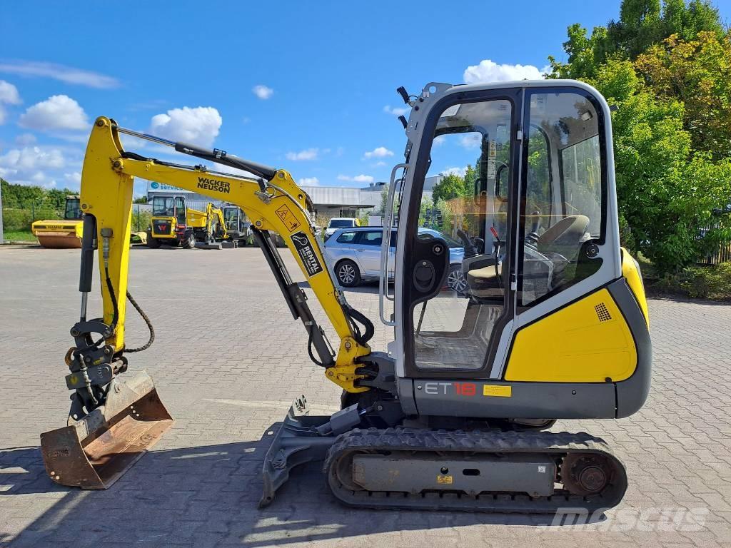 Wacker Neuson ET18 Pásová rýpadla