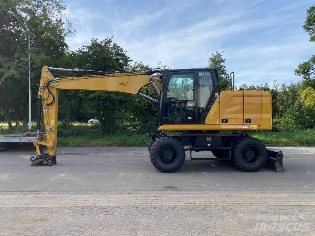 CAT 314 Next gen Kolová rýpadla