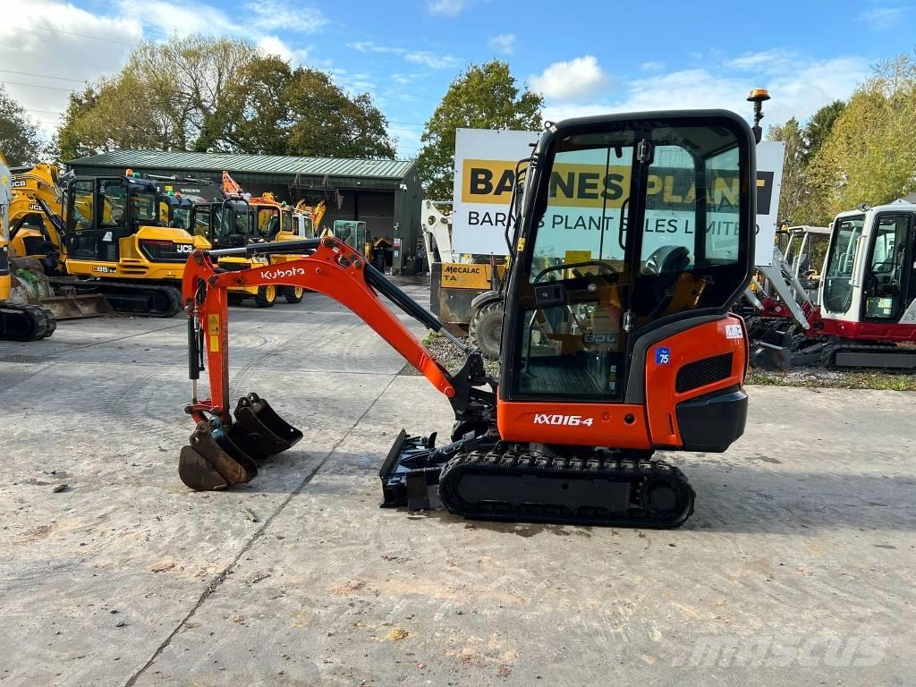 Kubota KX 016-4 Mini rýpadla < 7t