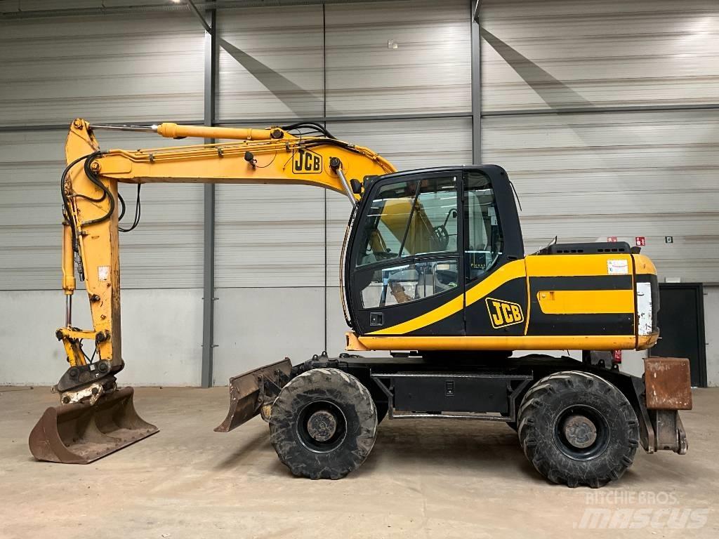 JCB JS 145 W Kolová rýpadla