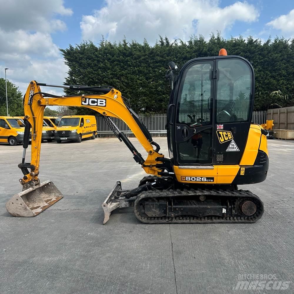 JCB 8026 Mini rýpadla < 7t