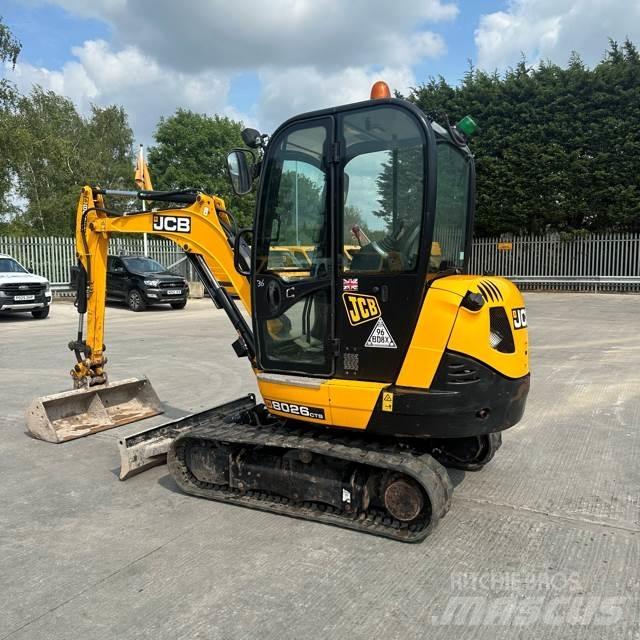 JCB 8026 Mini rýpadla < 7t