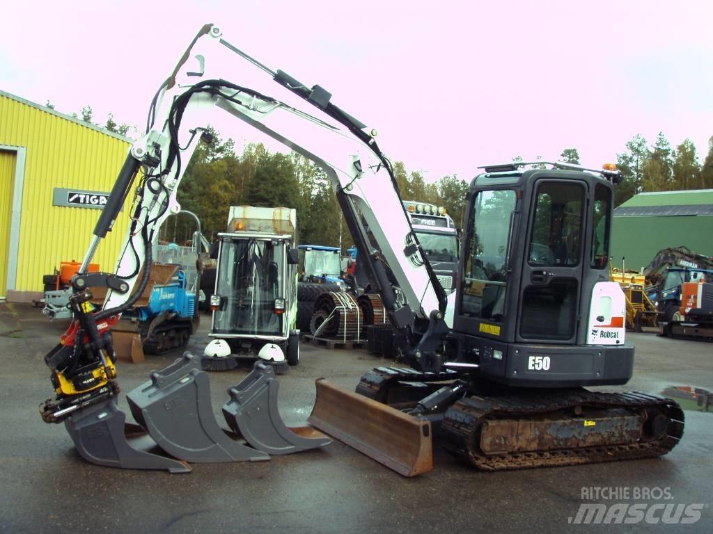 Bobcat E 50 Mini rýpadla < 7t