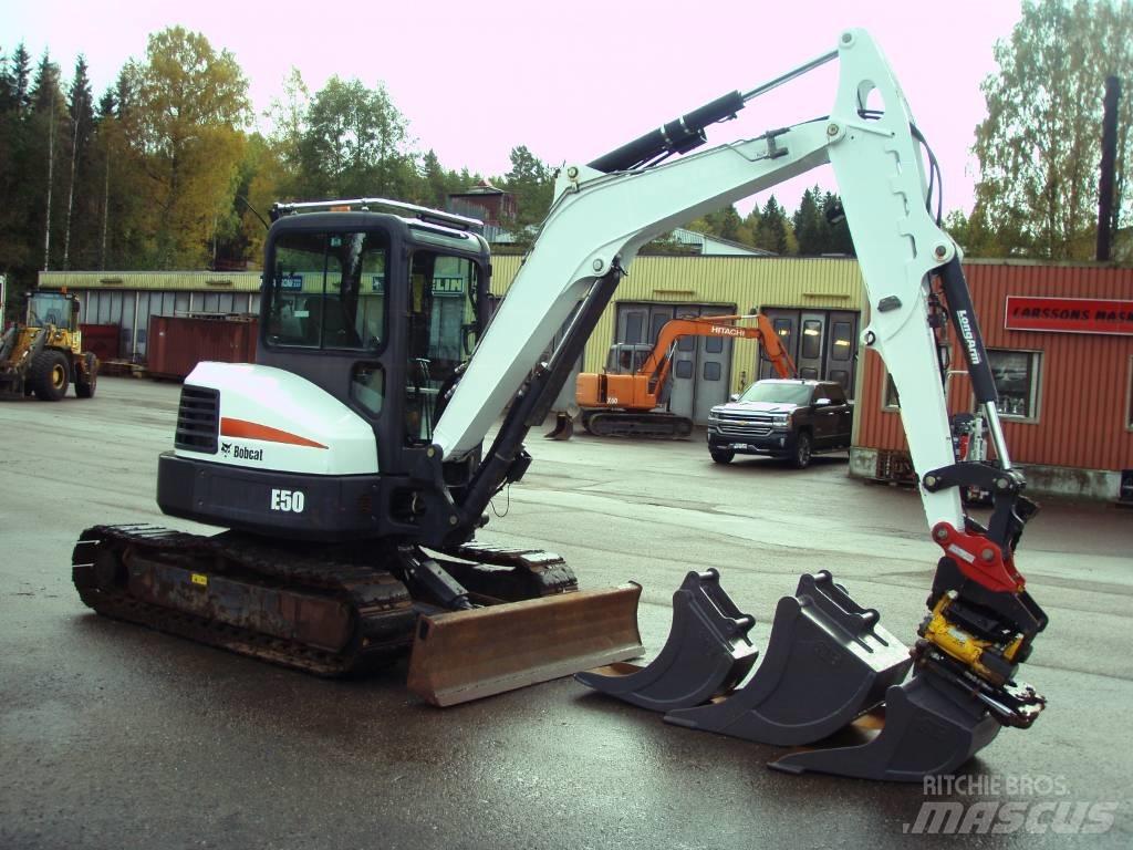 Bobcat E 50 Mini rýpadla < 7t