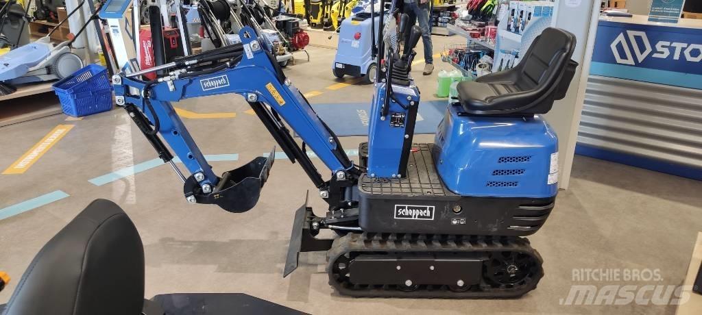  Scheppach Exc815 Mini rýpadla < 7t