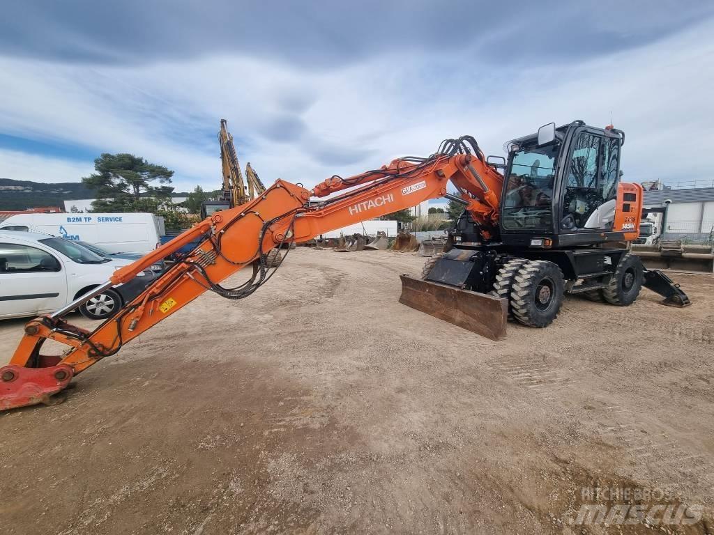 Hitachi ZX145W Kolová rýpadla