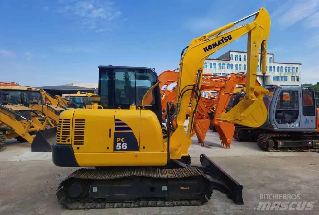 Komatsu PC 56 Pásová rýpadla