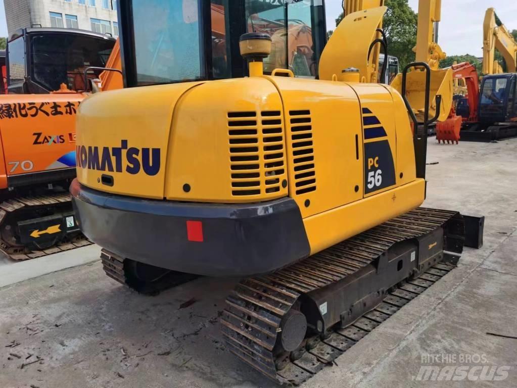 Komatsu PC 56 Pásová rýpadla