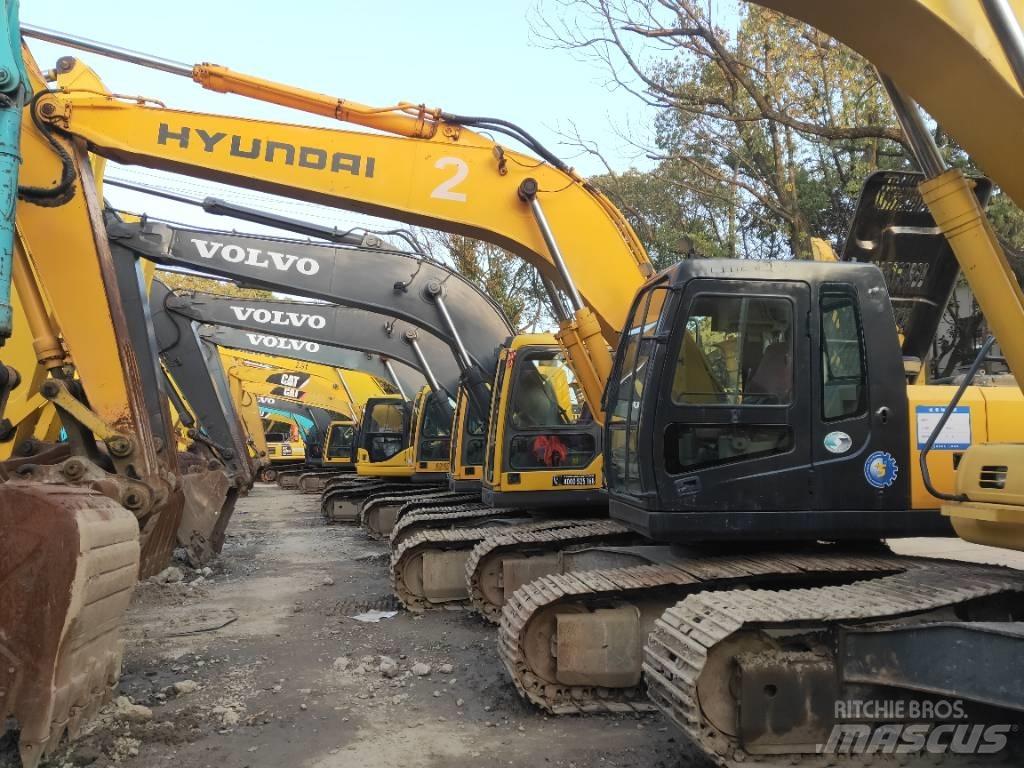 Hyundai R215-7 Pásová rýpadla
