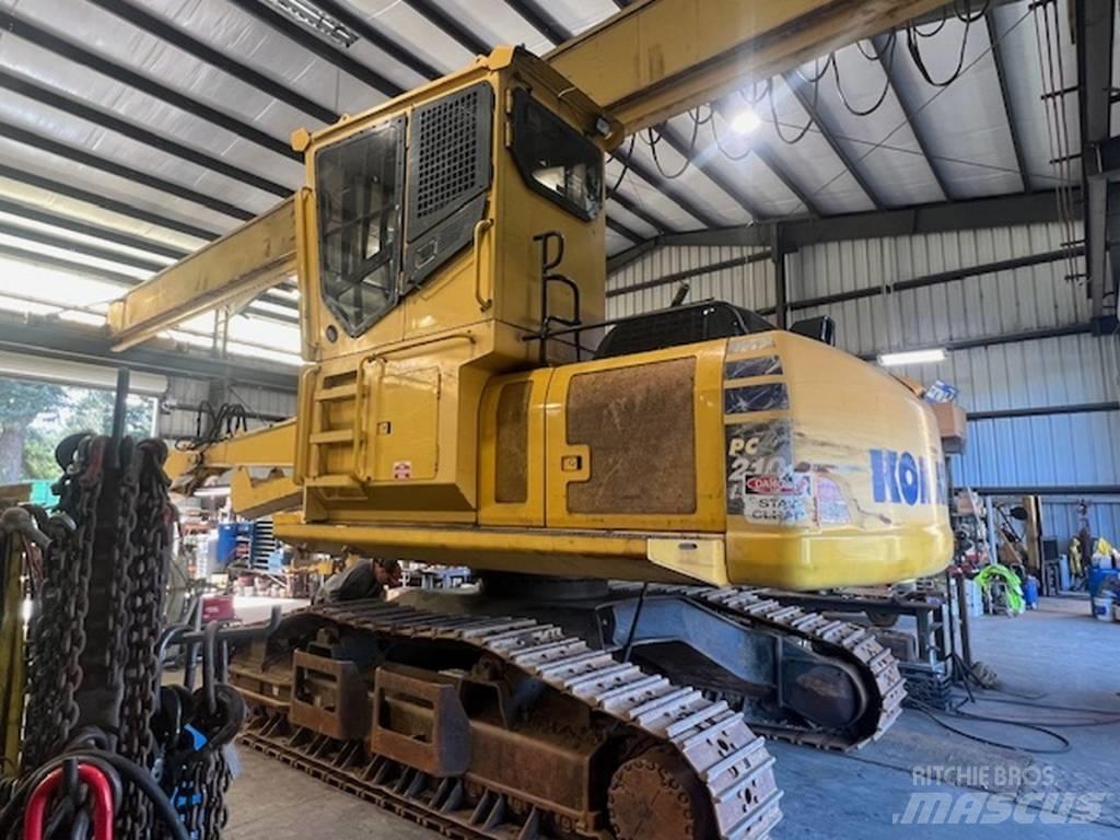 Komatsu PC210LL-10 Lesní nakladače