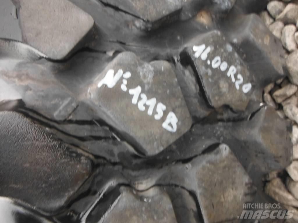 Michelin 16.00R20 Pneumatiky, kola a ráfky