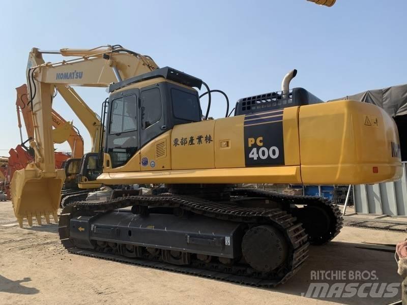 Komatsu PC 400 Pásová rýpadla
