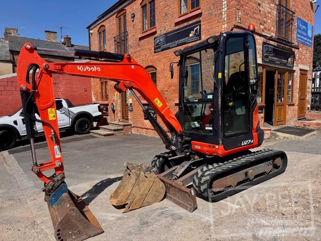 Kubota U 27-4 Mini rýpadla < 7t
