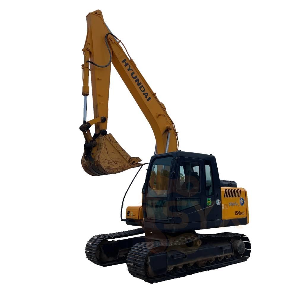 Hyundai 150 -7 Pásová rýpadla