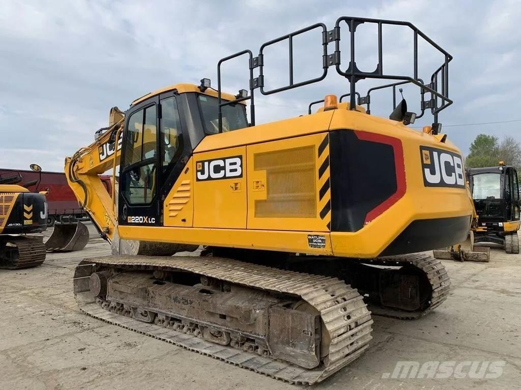 JCB JS220X Pásová rýpadla