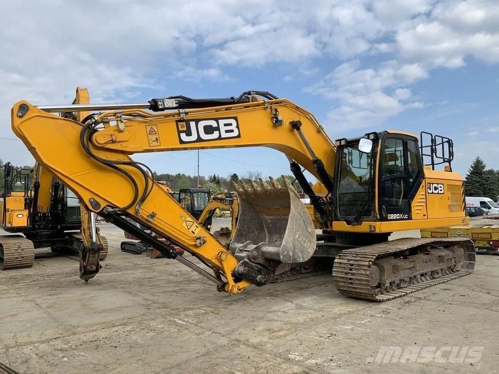 JCB JS220X Pásová rýpadla