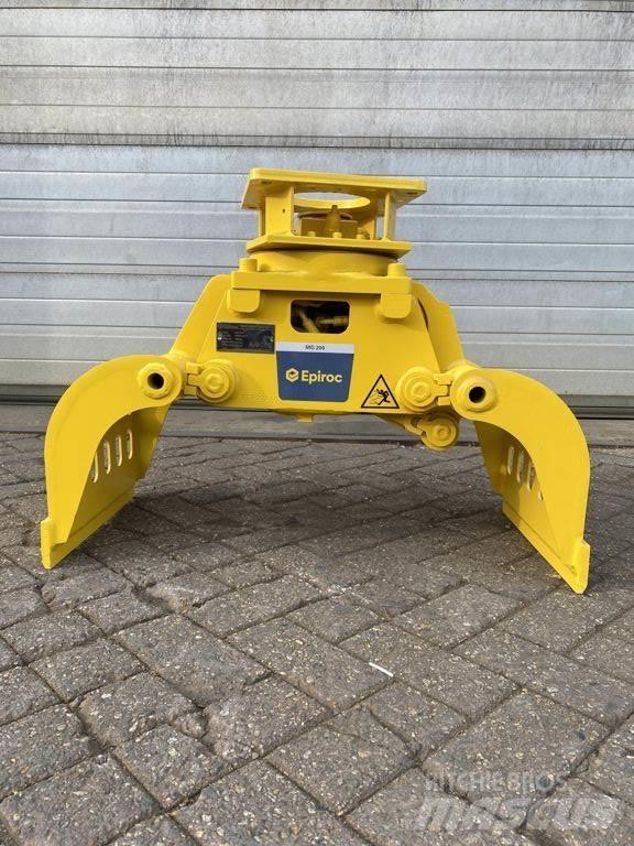 Epiroc MG 200 R Klešťové drapáky