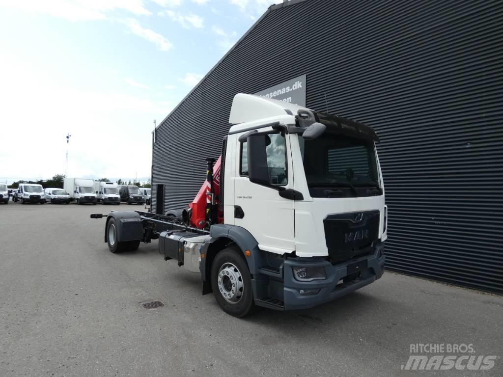 MAN TGM 18.290 Autojeřáby, hydraulické ruky