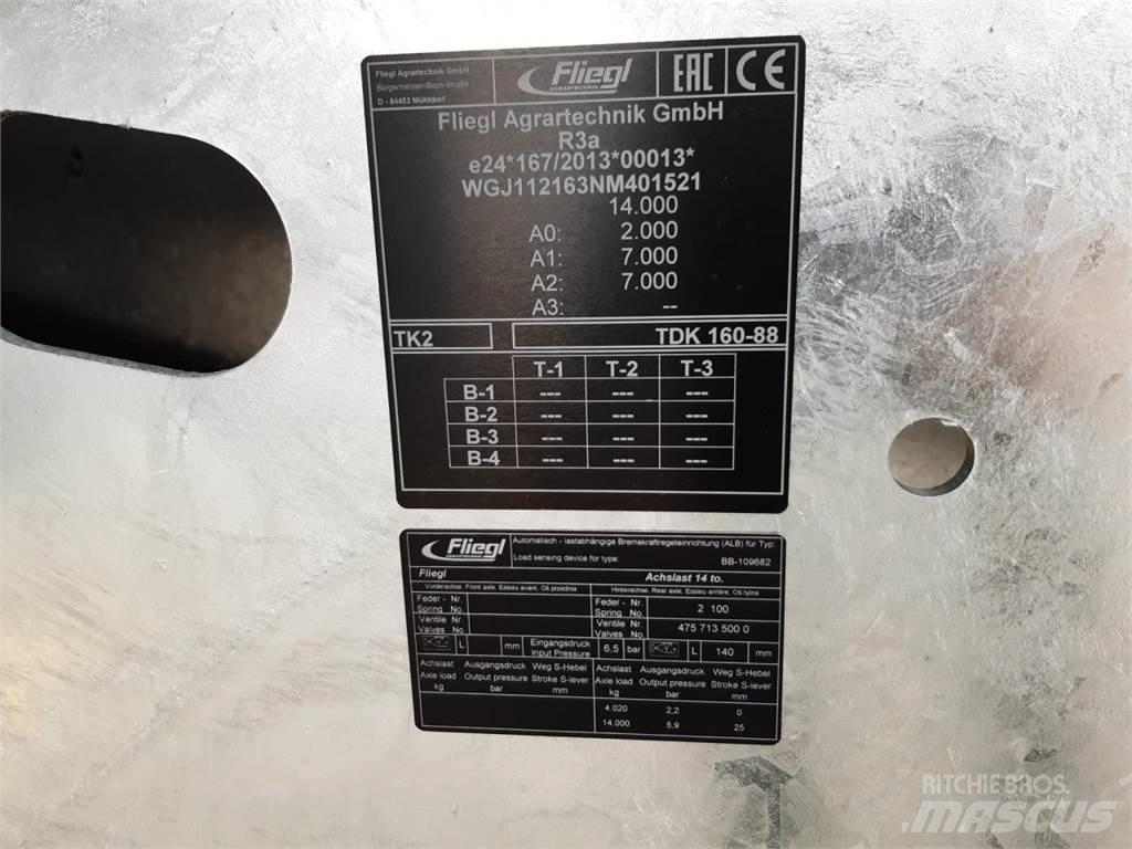 Fliegl TDK 160-88 Sklápěcí přívěsy