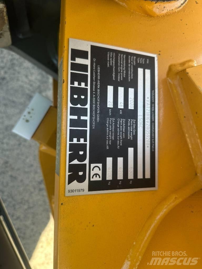 Liebherr L 506 Kolové nakladače