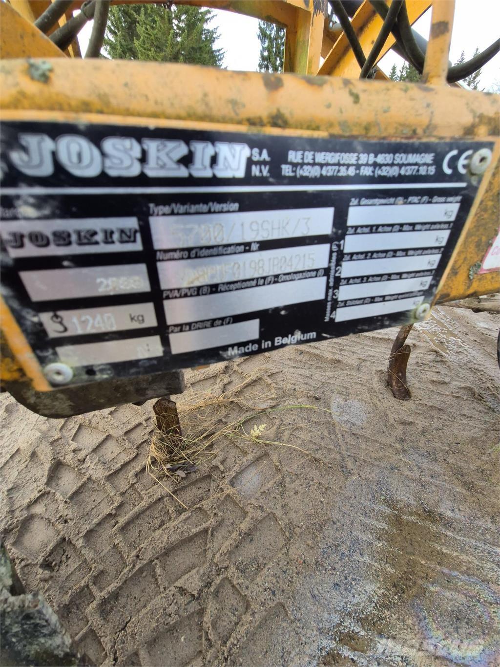 Joskin 5700 Kultivátory