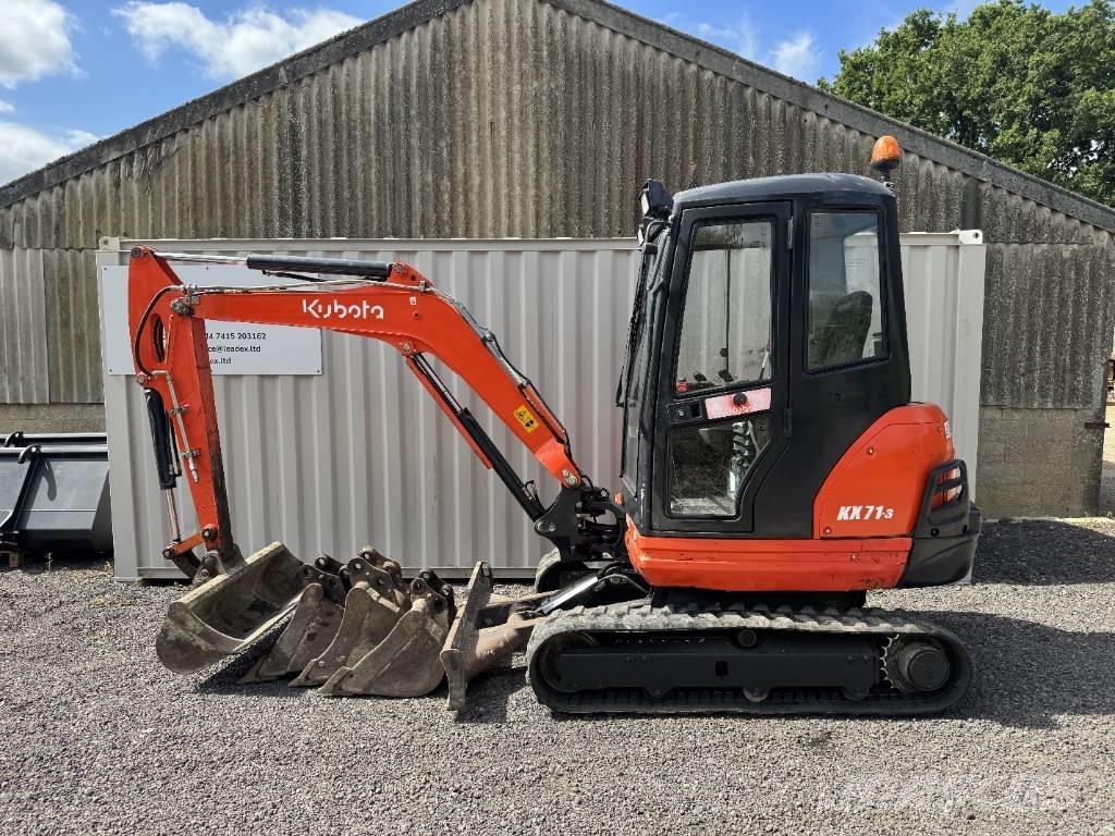 Kubota KX 71-3 Mini rýpadla < 7t