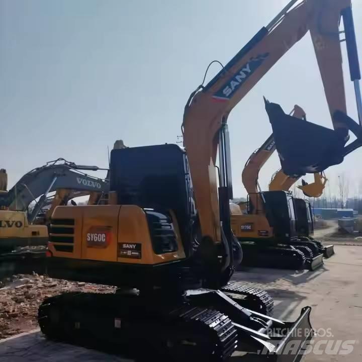 Sany SY60C Pásová rýpadla