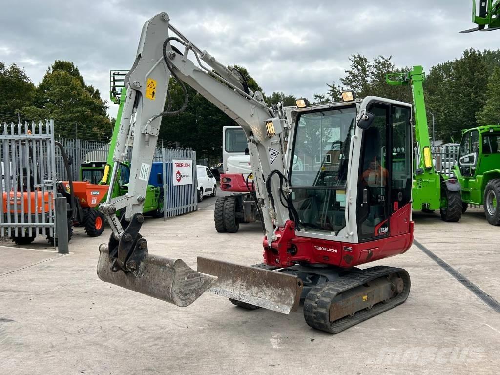 Takeuchi TB 230 Mini rýpadla < 7t