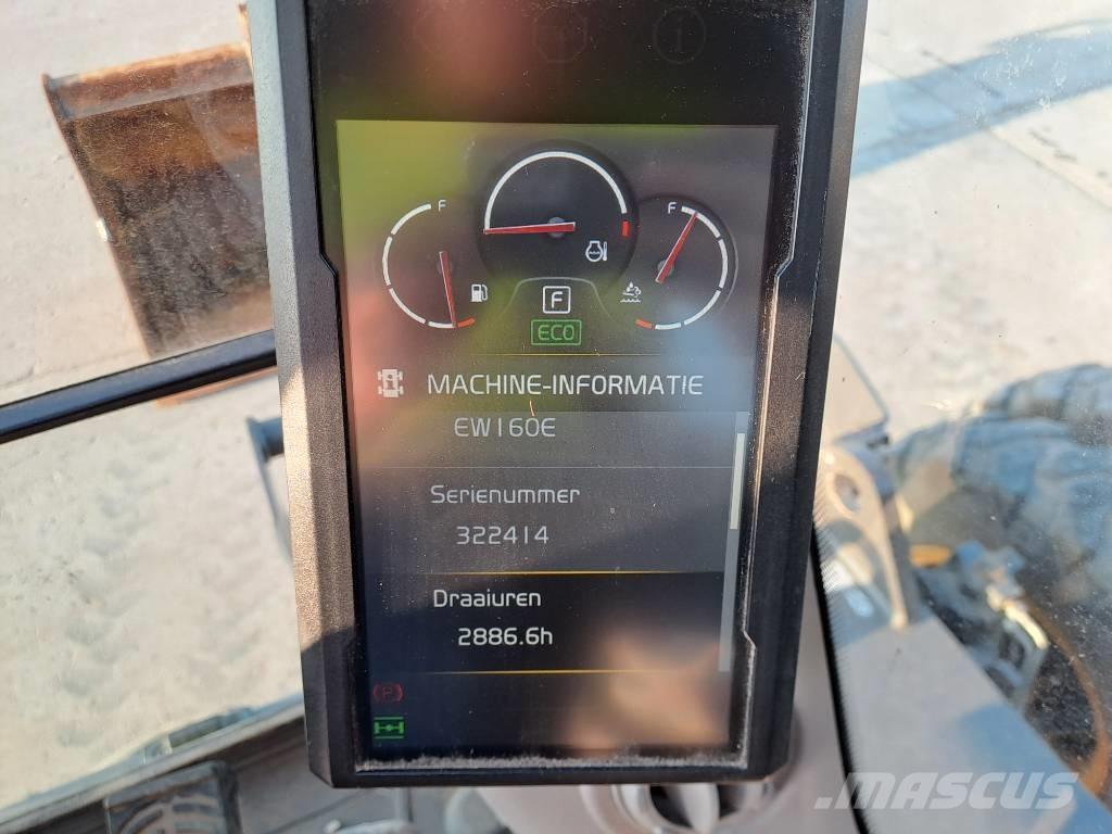 Volvo EW160E Kolová rýpadla