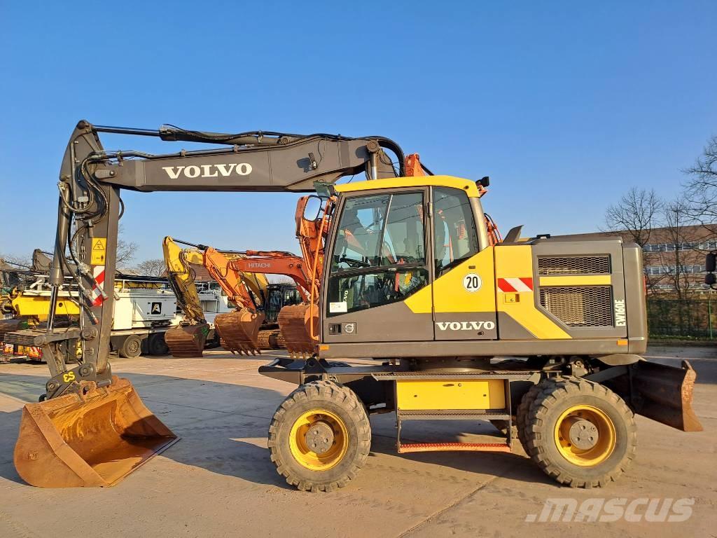 Volvo EW160E Kolová rýpadla