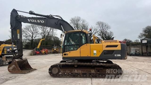 Volvo EC 220 DL Pásová rýpadla
