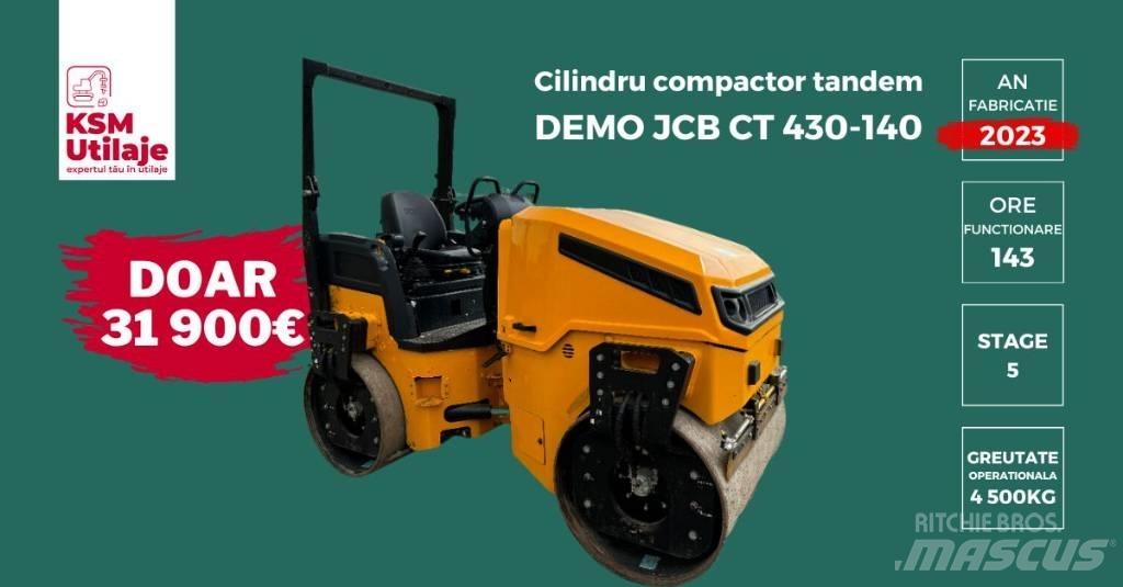 JCB CT430-140 Tandemové válce