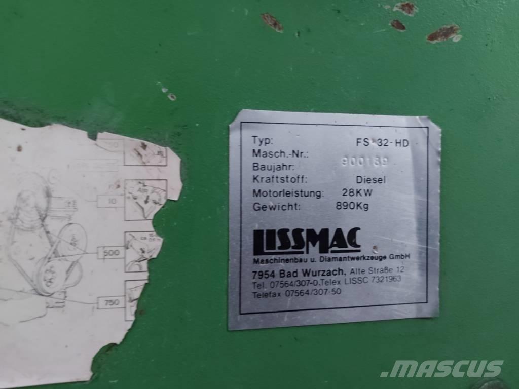 Lissmac FS 32 HD Pily na beton a kámen
