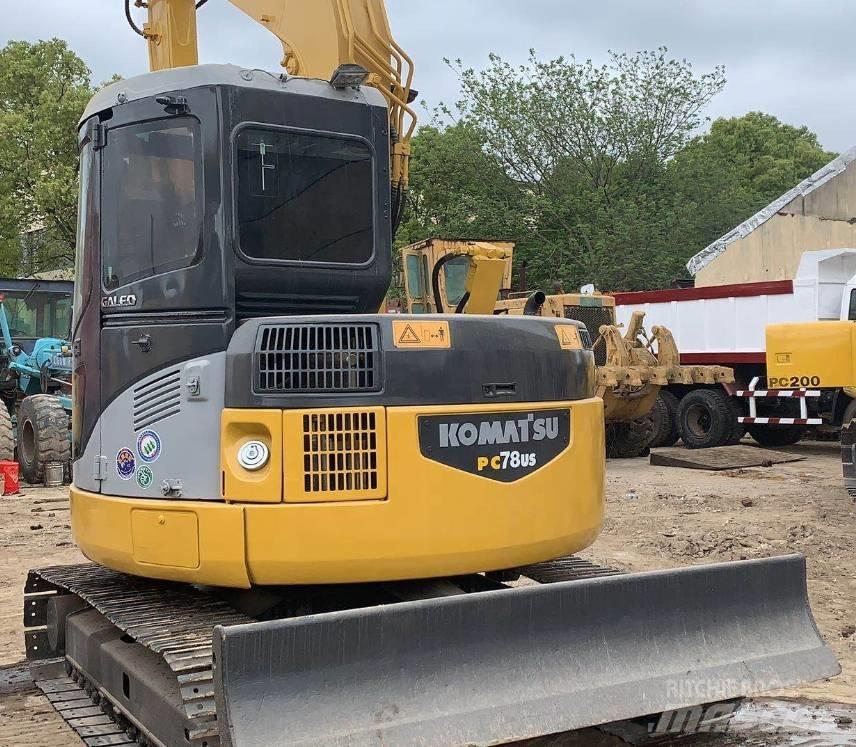 Komatsu pc78us Midi rýpadla 7t - 12t