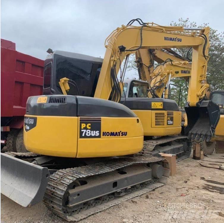 Komatsu pc78us Midi rýpadla 7t - 12t
