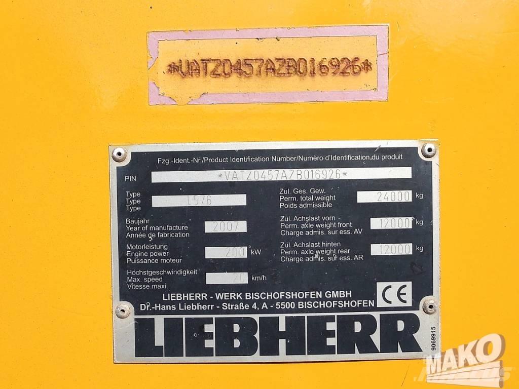 Liebherr L 576 Kolové nakladače
