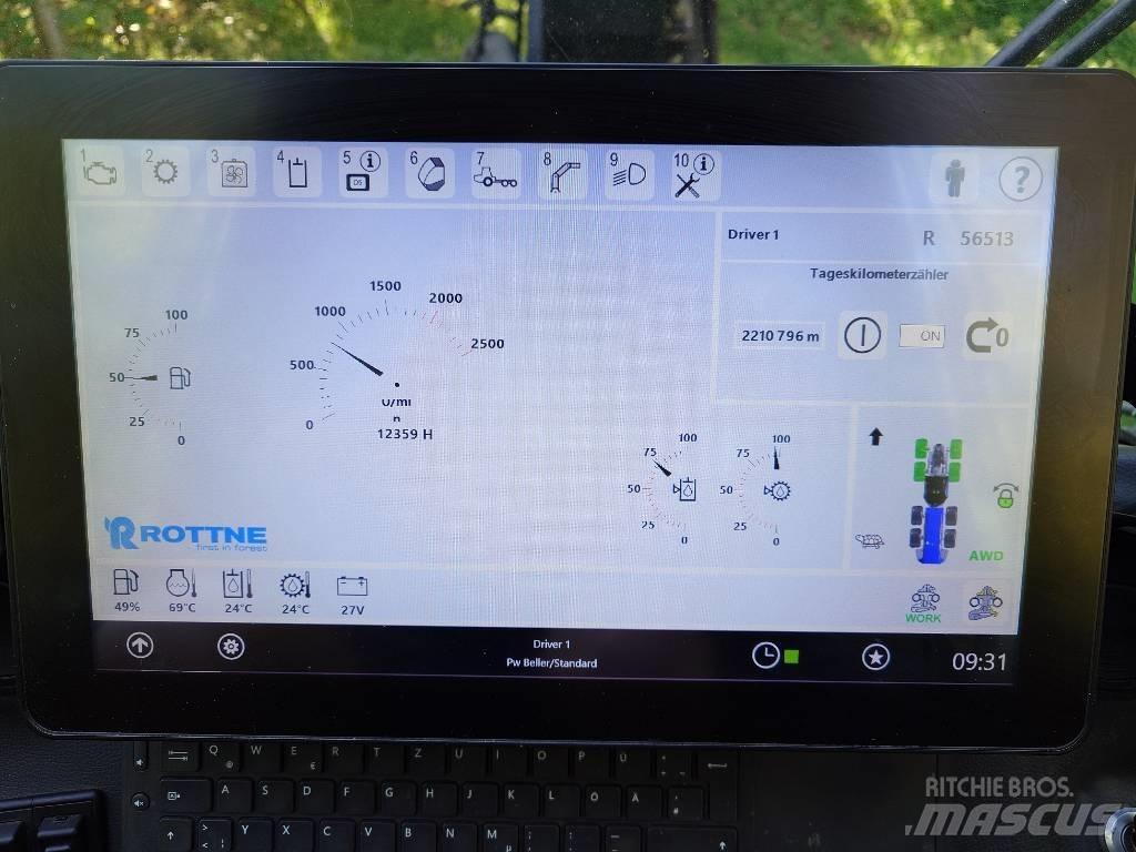 Rottne H11C Harvestory