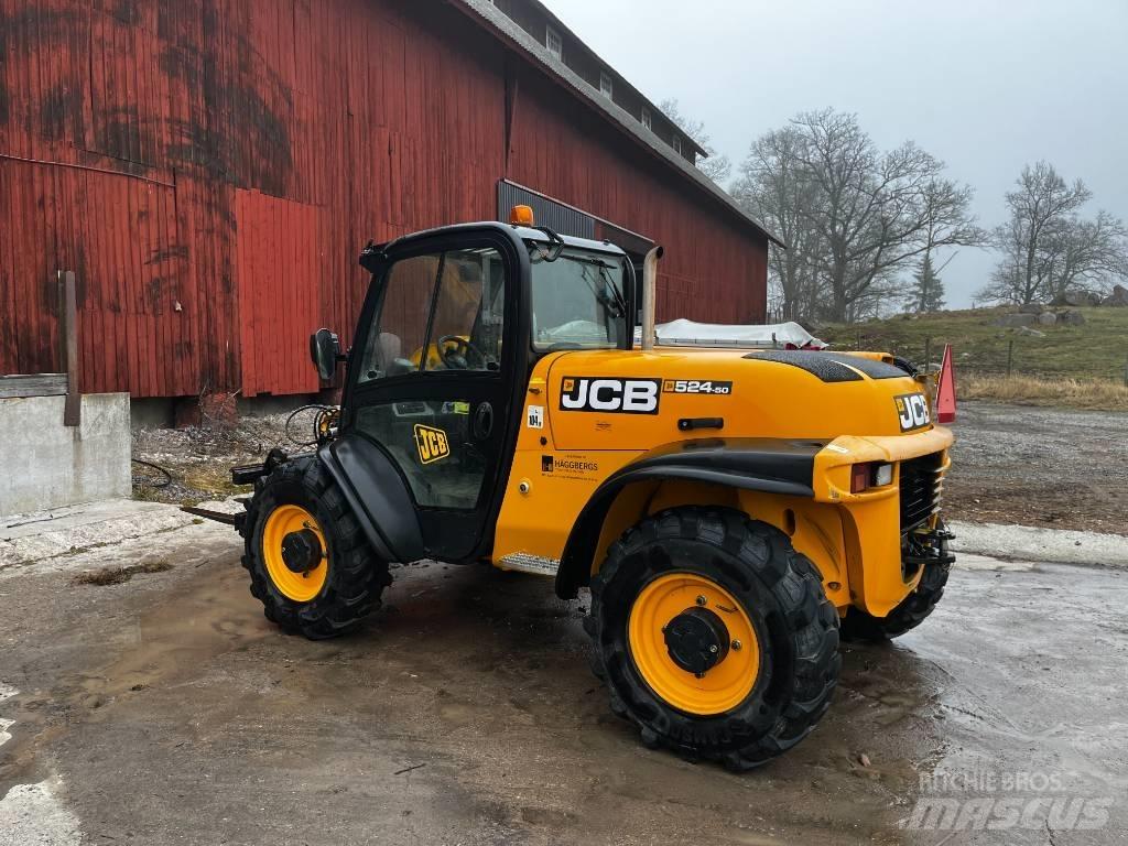 JCB 524-50 Teleskopické nakladače pro zemědělství
