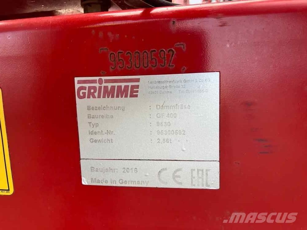 Grimme GF 400 Zařízení pro pěstování brambor - Jiné