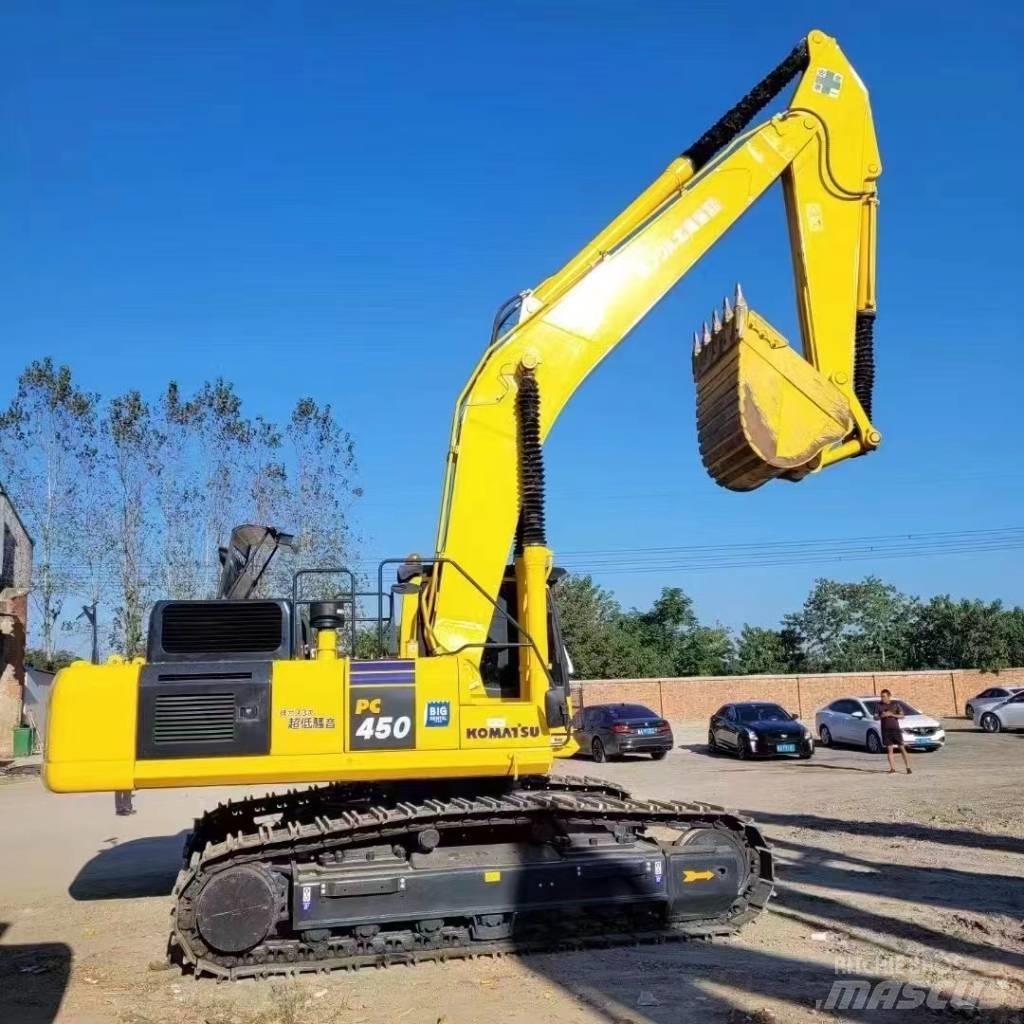 Komatsu PC 450 Pásová rýpadla